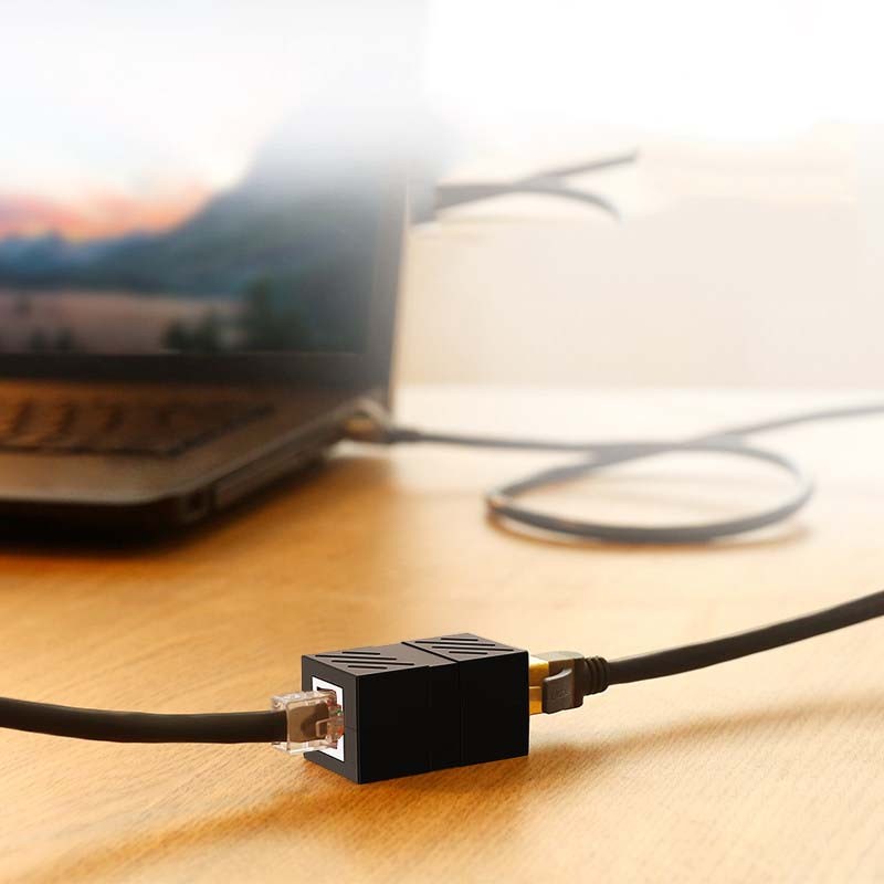 Gigabit Network Straight-Through Connector