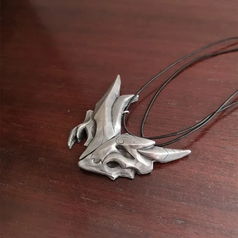 European And American New Personality Mask Lovers Necklace