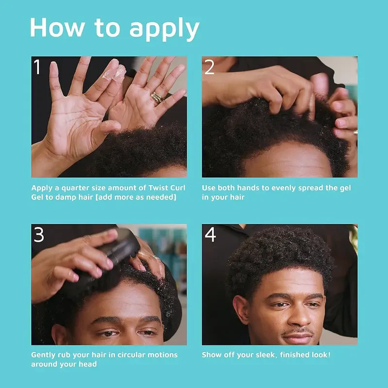 2 Pack GZE Biotin Twist Curl Gel