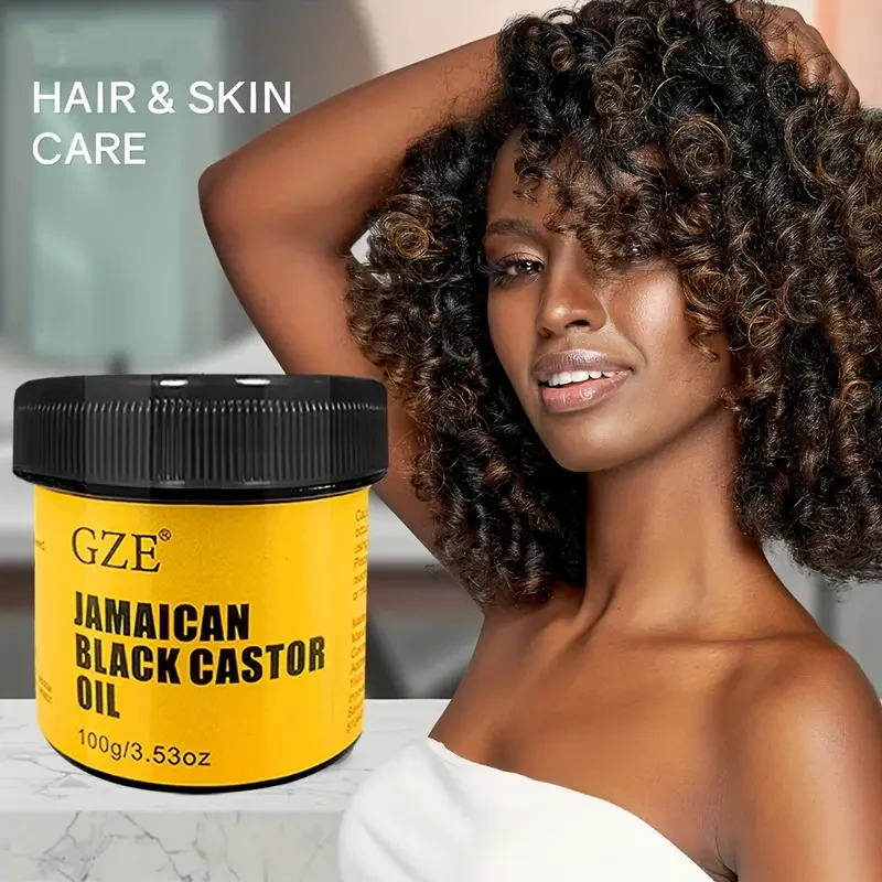 2 Pack GZE Cold Pressed Jamaican Black Castor Oil