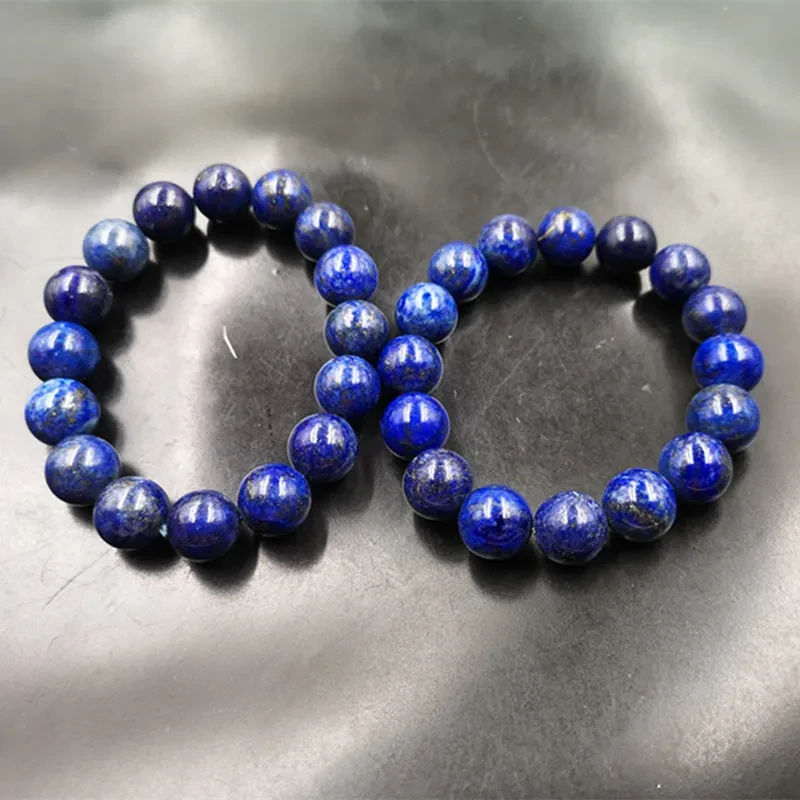 12 mm lapis lazuli bracelet