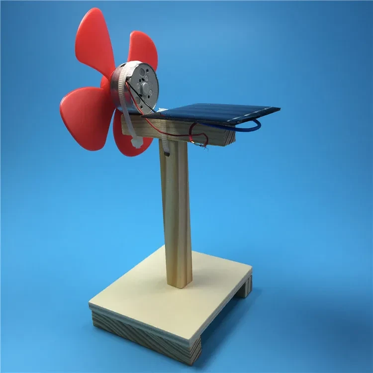 Solar Fan Puzzle Toy Material Package