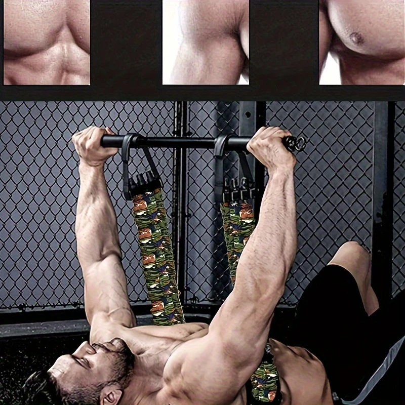Versatile Resistance Bands for Push-Ups & Chest Workouts