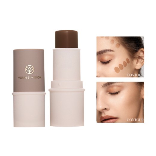 Stereo Highlight Contour Stick Crouching Silkworm Cream