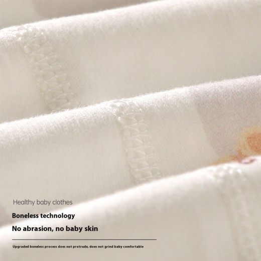 Newborn Spring And Autumn Baby Jumpsuit Cute Jumpsuit