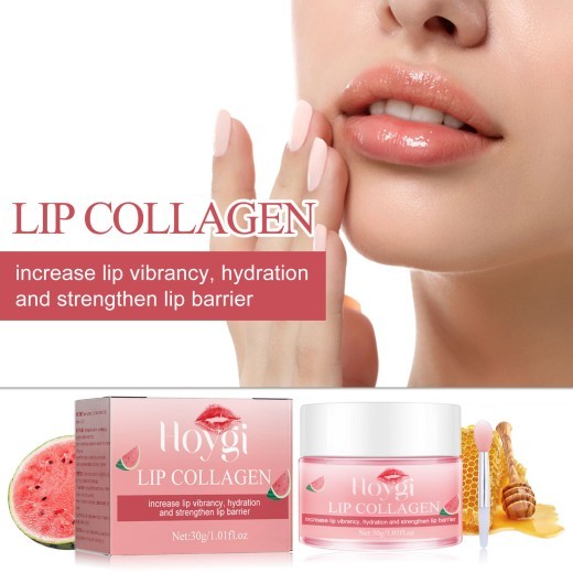 Watermelon Flavor Lip Balm Hydrating Freeze-dried Cracking