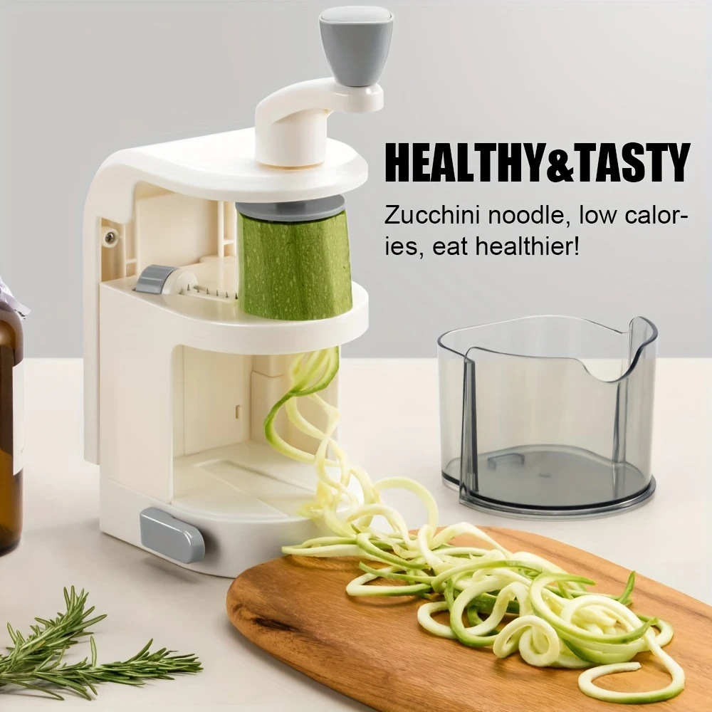 KEOUKE 4-in-1 Vegetable Spiralizer