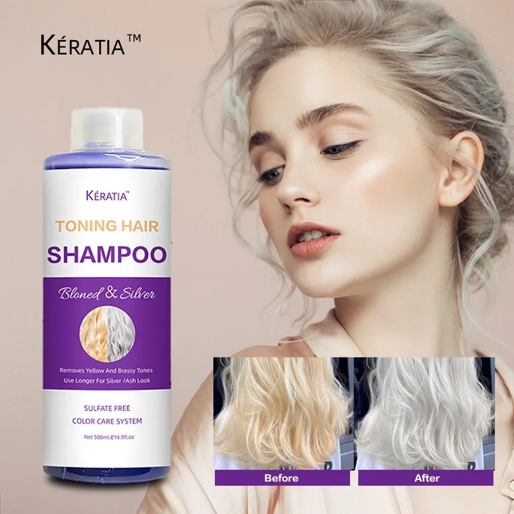 Anti-Color Silver Bleached Protecting Color Lock Shampoo