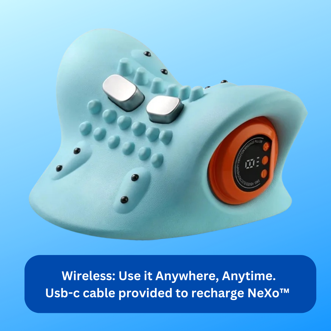 NeXo Neck Massager  Innovative Portable Therapy for Neck Relief