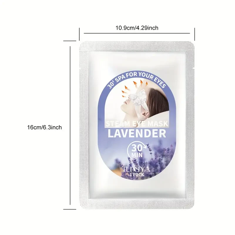 ILISYA Lavender Steam Eye Mask 30pcs