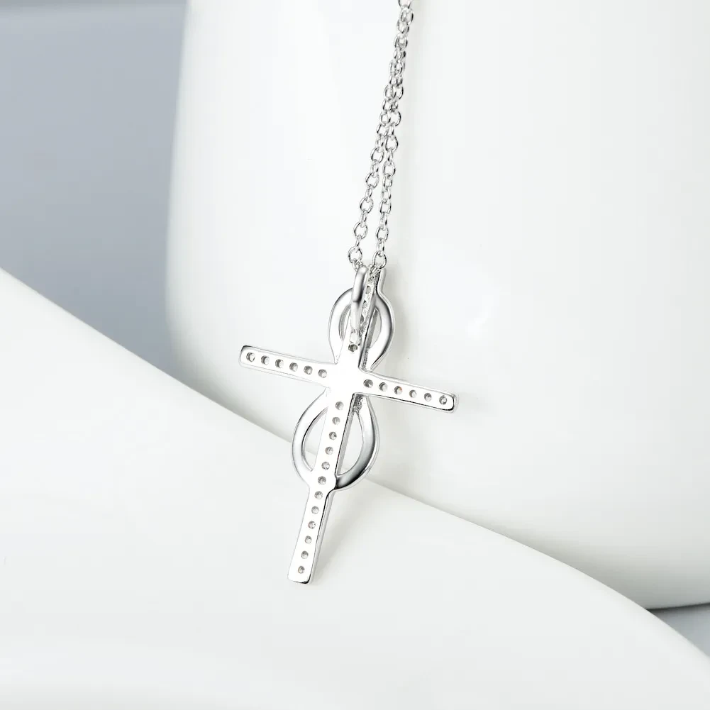 Christian Cross Necklace With Diamonds