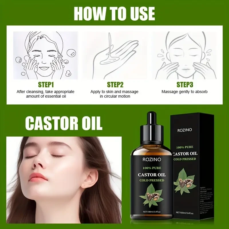ROZINO Unrefined Castor Oil