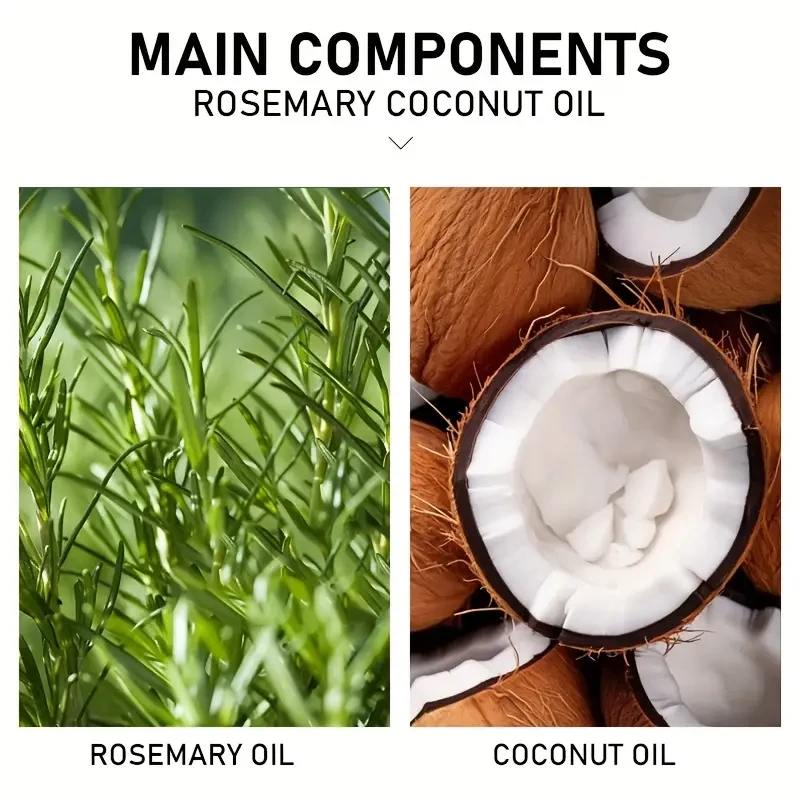 100ml Rozino Rosemary Coconut 2-in-1 Essential Oil