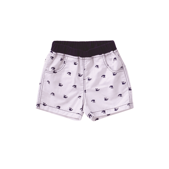 Whale White Shorts