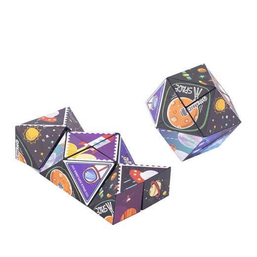 Geometric Variety Infinite Cube Spatial Thinking Puzzle Decompression Toy