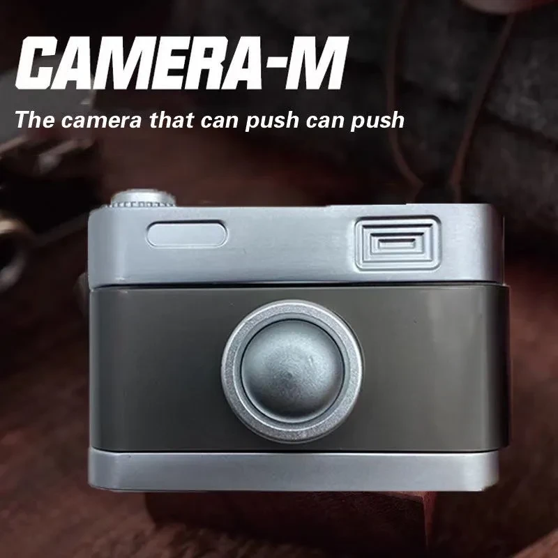 Stainless Steel Camera Magnetic Decompression Toy
