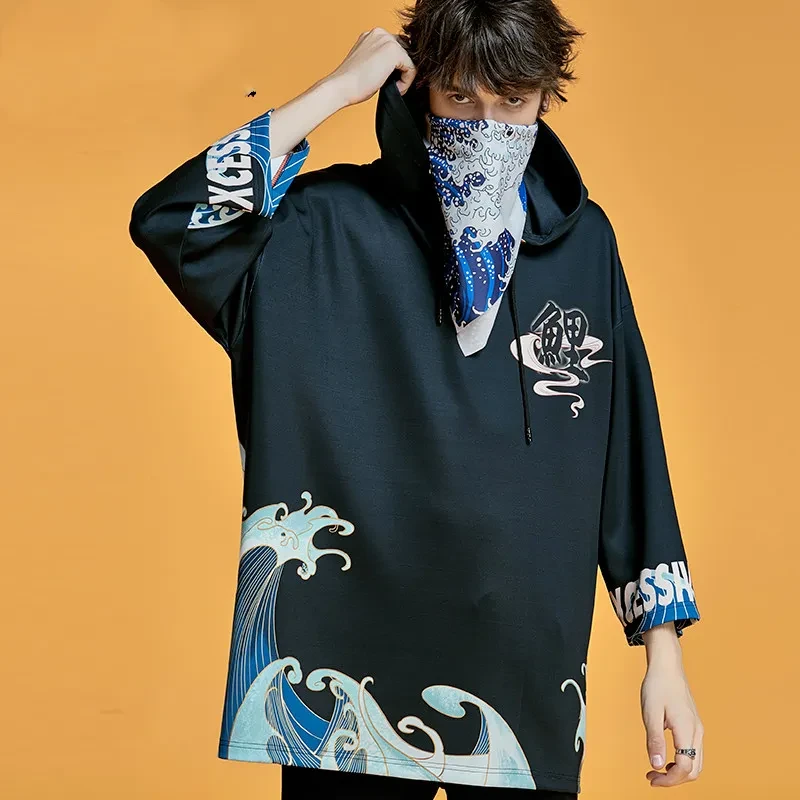 Kimura Sanshe Cat Lord Koi hoodie
