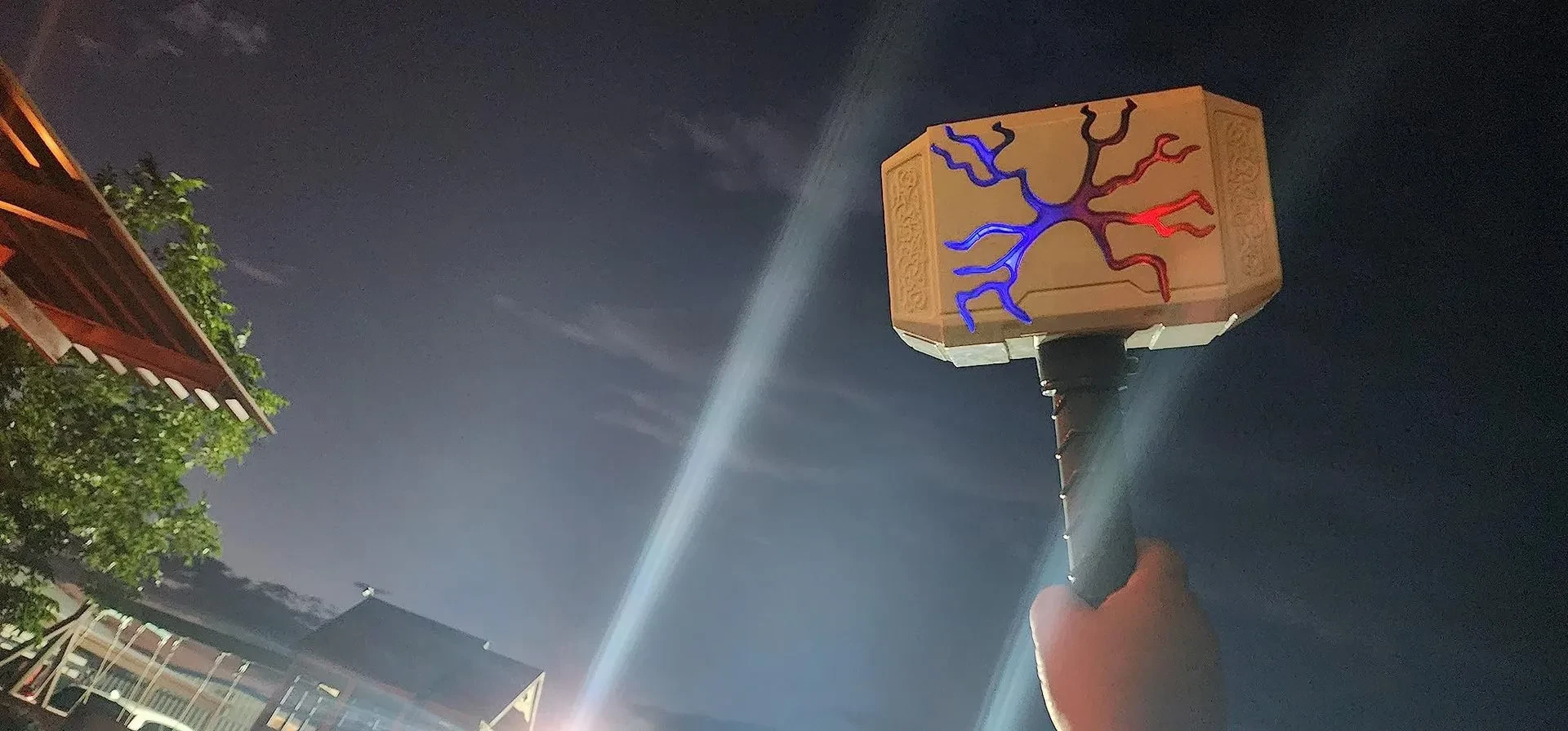 Thunder God Hammer Launcher Hero Team Boy Toy Gun