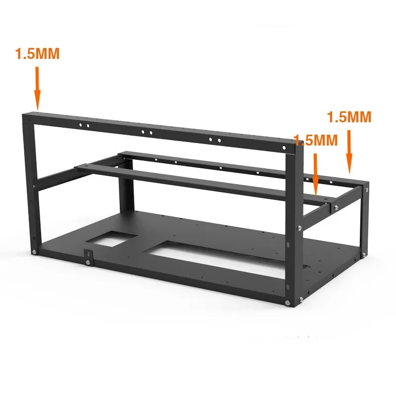 Multi-function Graphics Card Holder Single Power Supply Rack