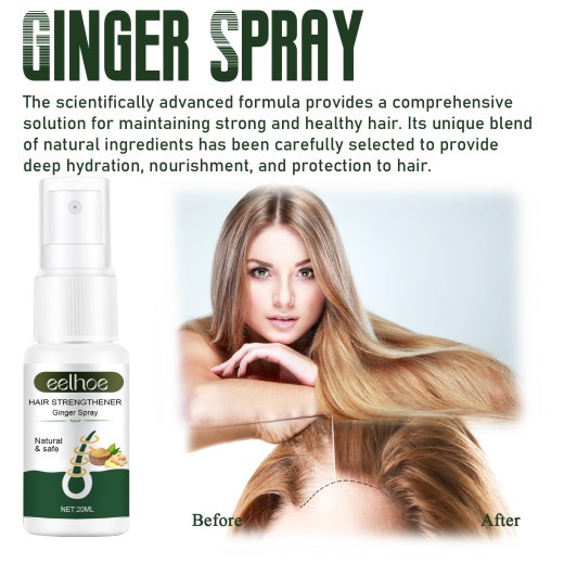 Ginger Dense Hair Spray Nourishing Hair Follicle Anti-hair Loss