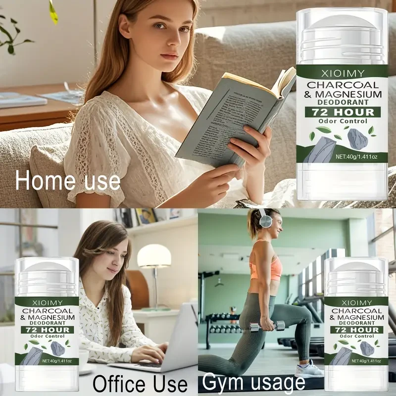 40g activated carbon and magnesium fragrance body cream