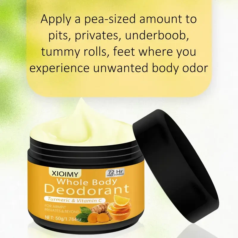 50g XIOIMY Turmeric Vitamin C Deodorant Cream