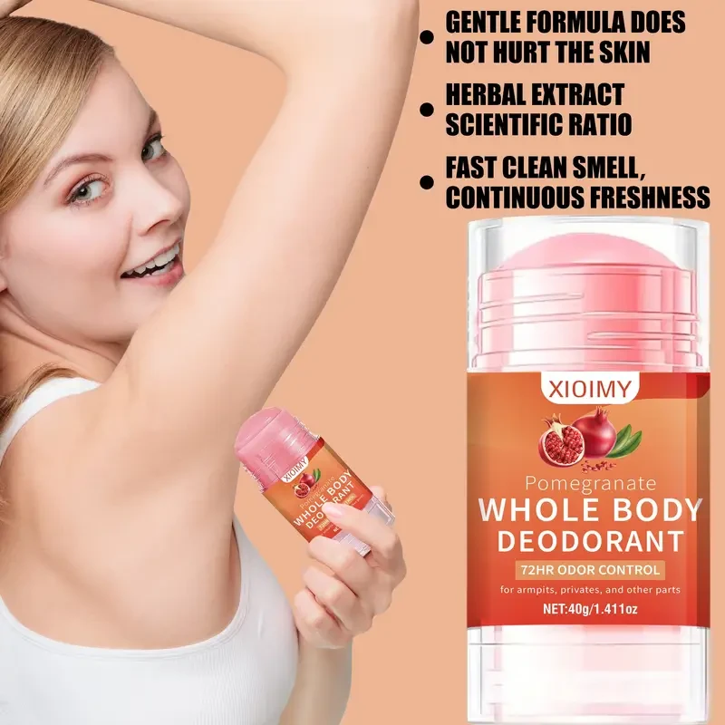 Xioimy Pomegranate & Lavender Deodorant Cream - 40g