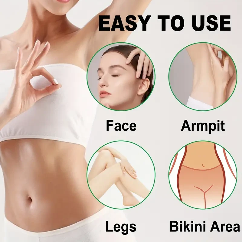 2pcs Aloe Vera Moisturizing Non Stimulating Hair Removal Cream