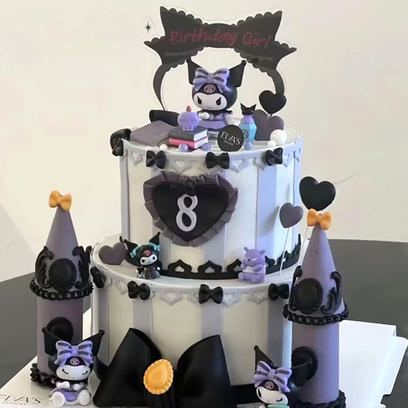 MINISO Mystery Box Kuromi Magic Series Doll Collection  Kawaii Halloween Birthday Gift, Desk Decoration, Blind Anime Figure