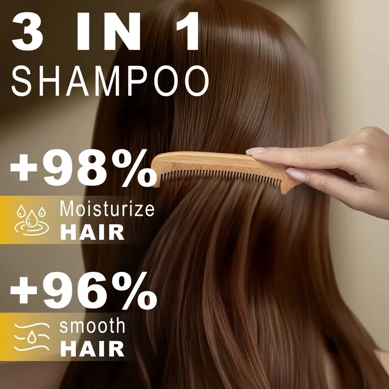 Two 3-in-1 Rice Water Shampoo