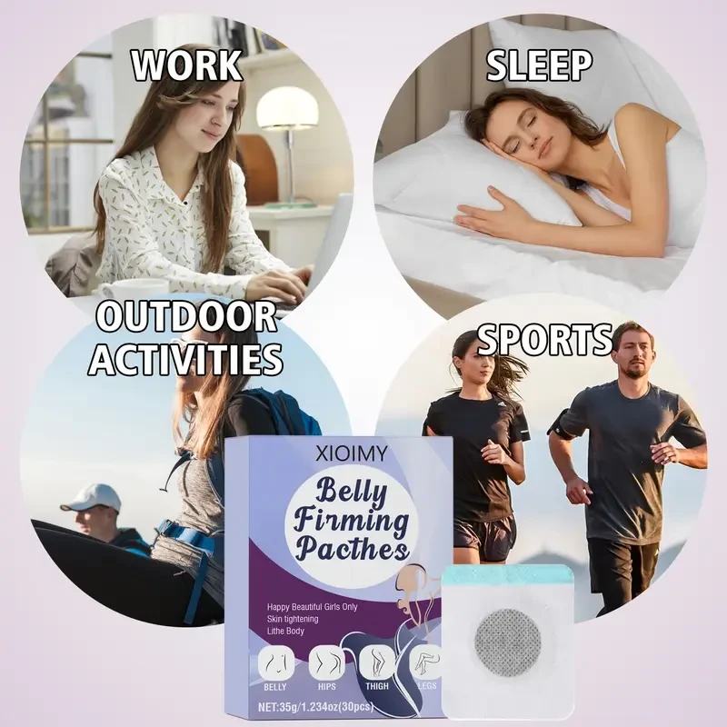 60pcs XIOIMY Belly Firming Patches