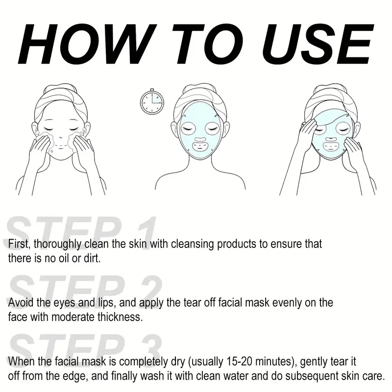 XIOIMY Blue Peel Facial Mask