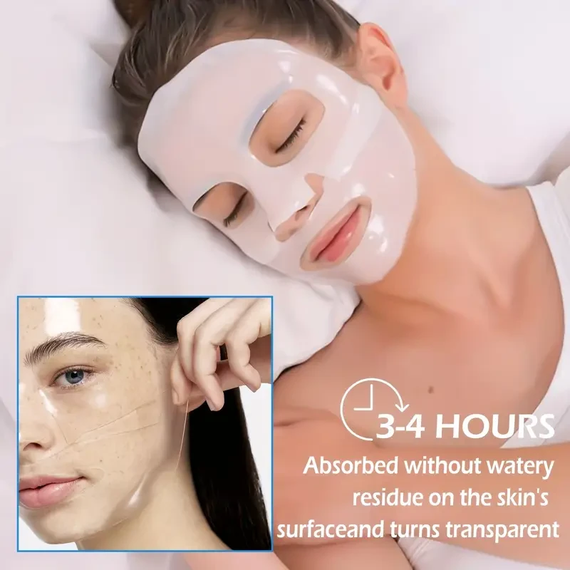 5pcs Biological Collagen Powerful Moisturizing Facial Mask