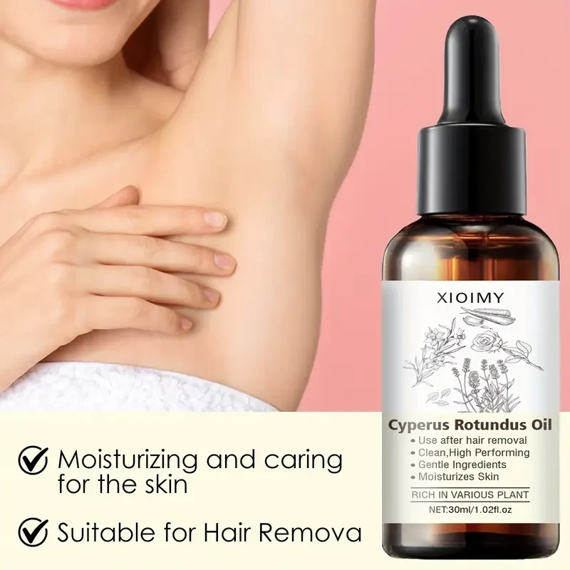 XIOIMY 30ml Body Hair Removal & Shaving Care Oil with Hyaluronic Acid
