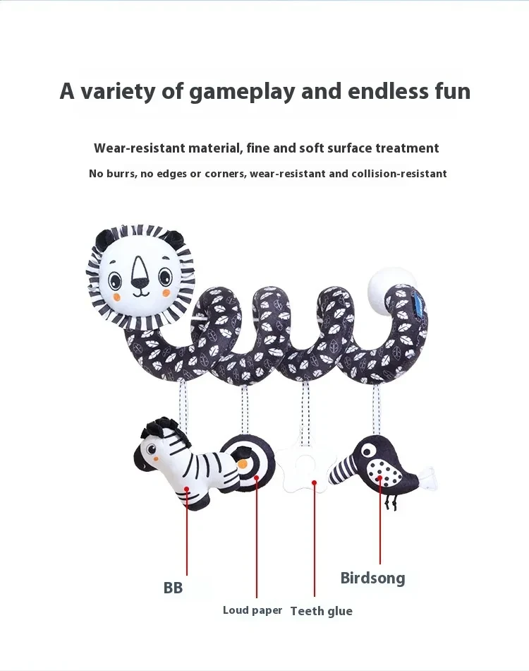 Creative Comfort Grip Crib Winding Toy