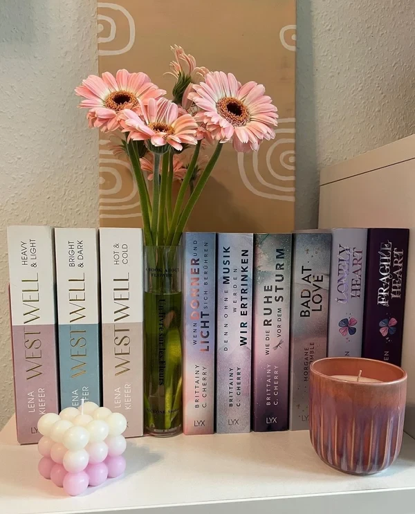 Flowers - Book Vase