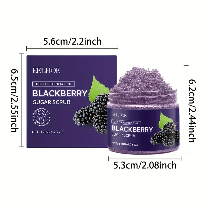 EELHOE Blackberry Sugar Scrub