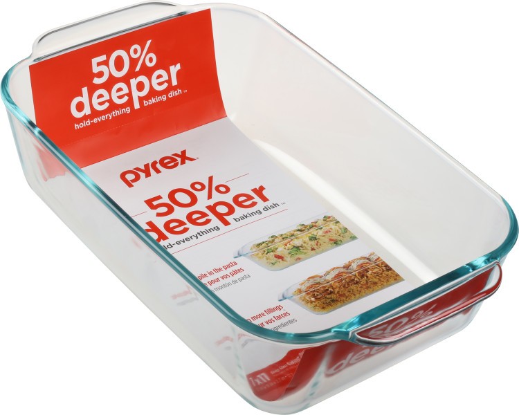 Deep Glass Baking Dish 3L  - Pyrex