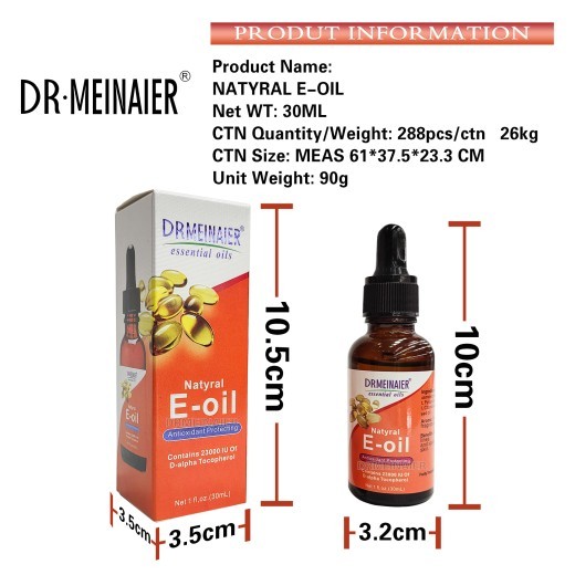 Vitamin E Oil 30ml Body Styling Cream