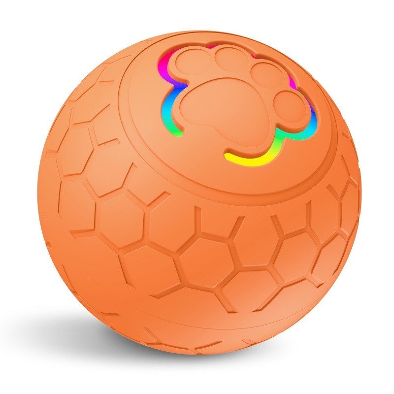 Smart Interactive Dog Ball Toy - Rechargeable Automatic Rolling Ball with Motion Activation and Remote Control