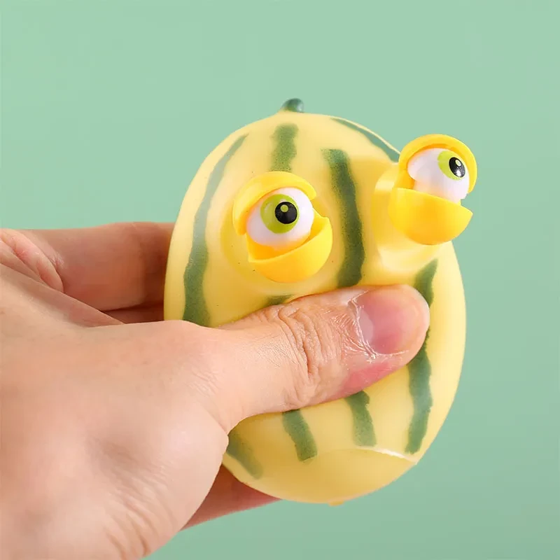 Gravity Simulation Squinting Watermelon Decompression Toy