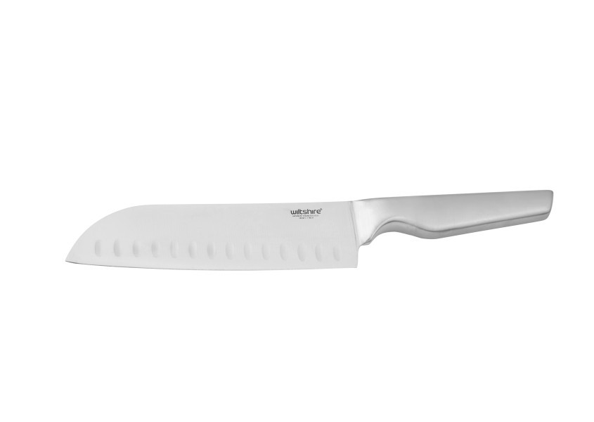 Signature Stainless Steel Santoku 18cm  - Wiltshire