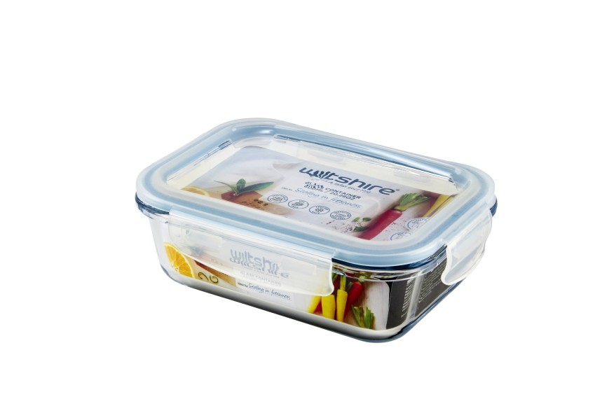 Rectangle Glass Container 600ml  - Wiltshire