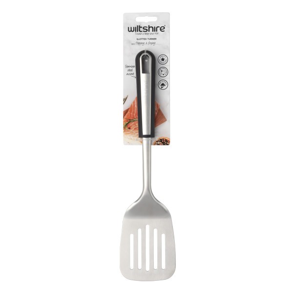 Aspire Stainless Steel Slotted Turner - Wiltshire