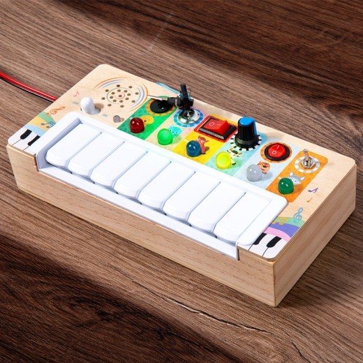 Wooden Children's Electronic Music Box