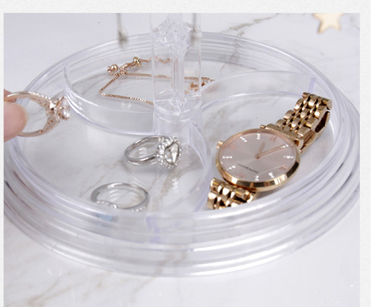 Rotating Earring Storage Rack Display Rack For Women's Earrings