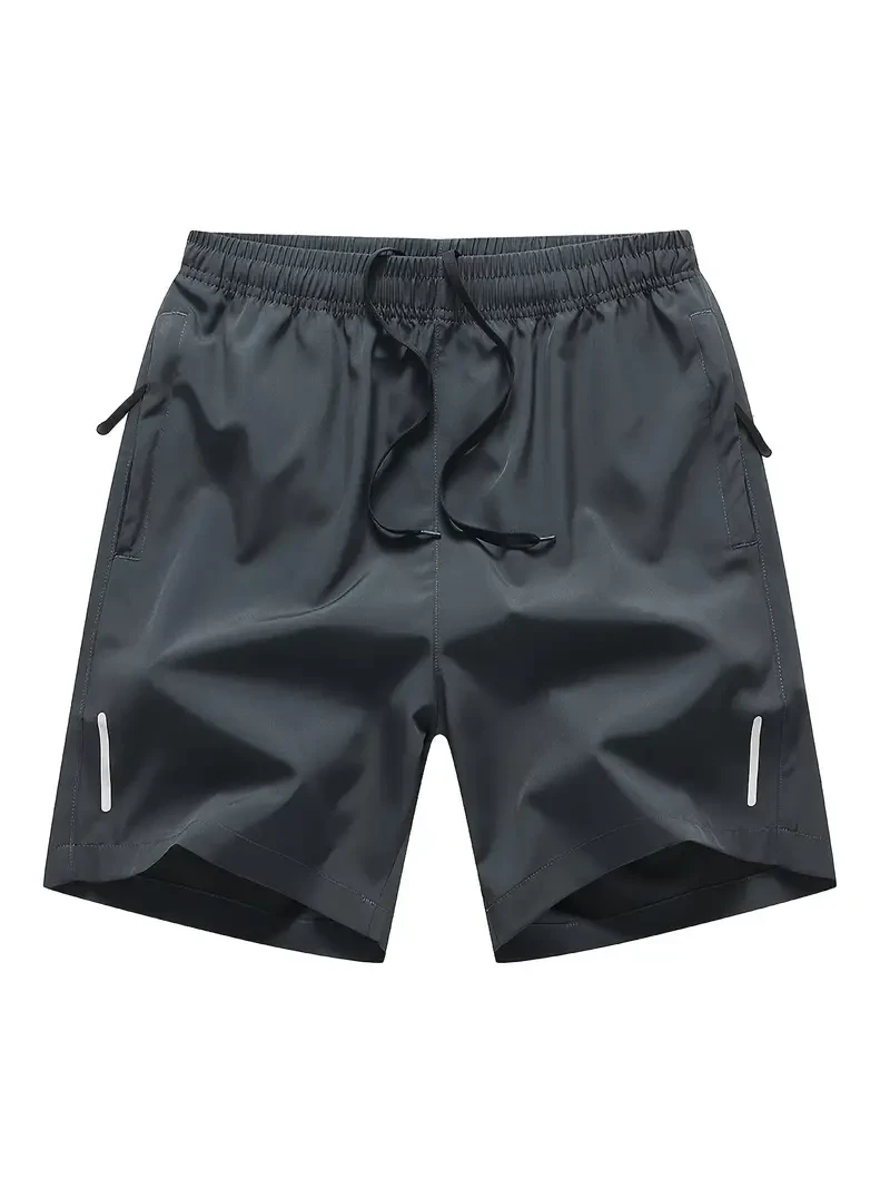 3-Piece Mens Solid Active Short