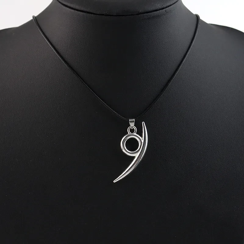 Anime Orochimaru Silver Hook Pendant Necklace