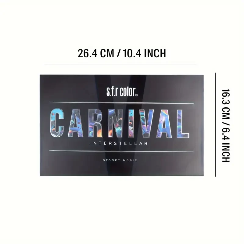 color 45-Color Eyeshadow Palette with Mirror