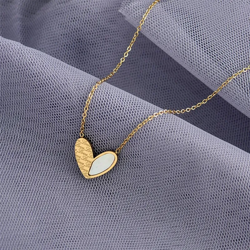 Electroplated 18K Gold Titanium Steel Necklace